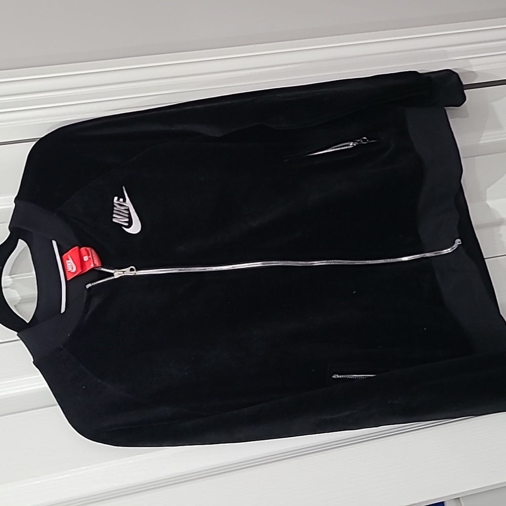 Nike Y2K Style women's Medium Velour jacket